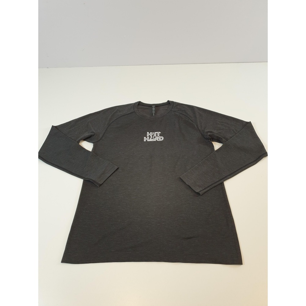 Lululemon Metal Vent Tech Long Sleeve 2.0 Men's M Gray Shirt Performance Stretch